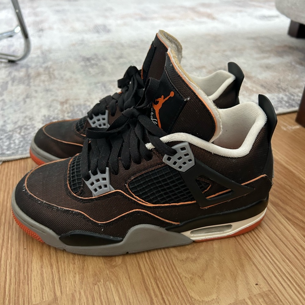 Air Jordan 4 Retro 'Starfish' Womens size 6.5 - Picture 5 of 7